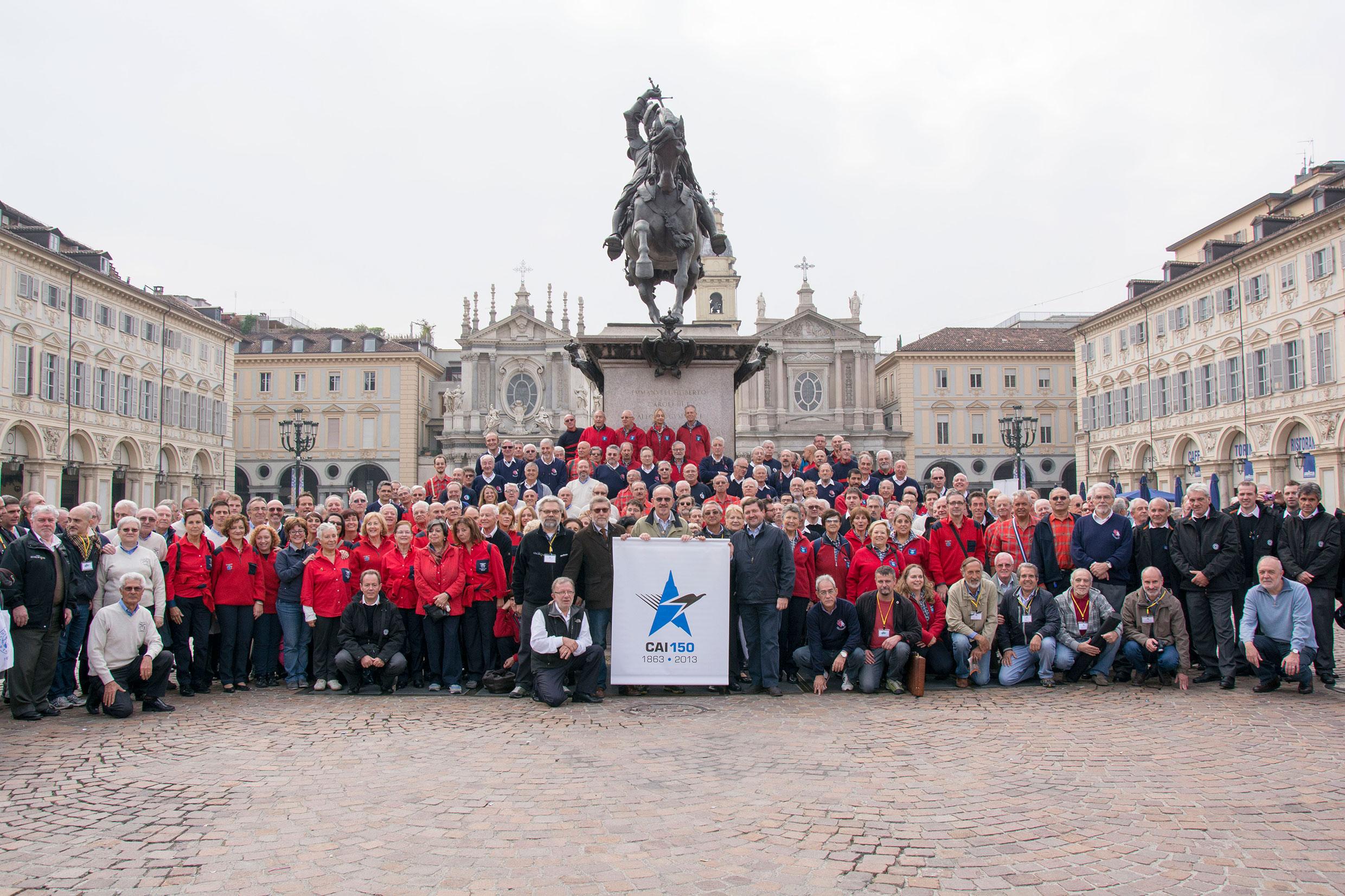 Coro C.A.I. Sezione di Roma - Torino Piazza San Carlo